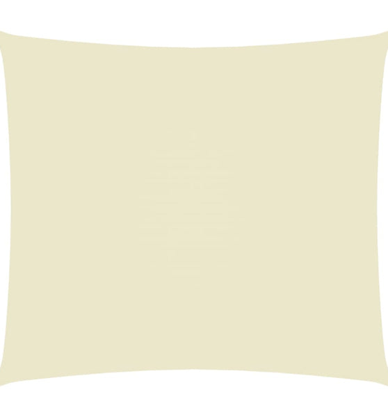 Sonnensegel Oxford-Gewebe Rechteckig 6x7 m Creme