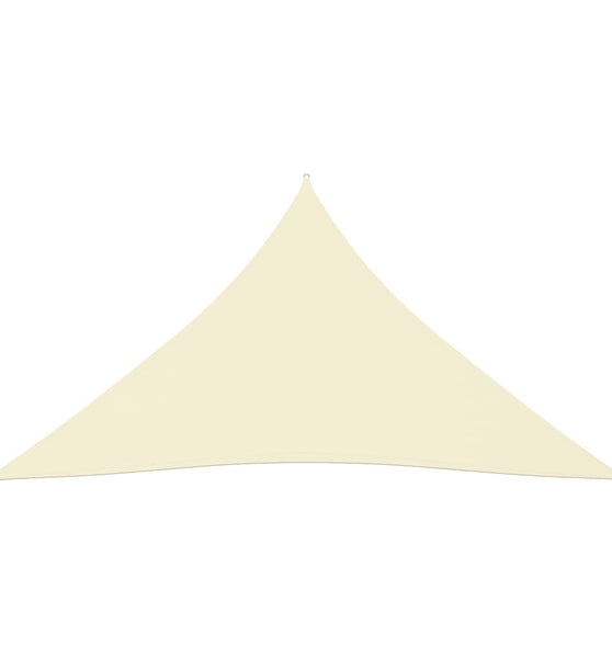 Sonnensegel Oxford-Gewebe Dreieckig 4,5x4,5x4,5 m Creme