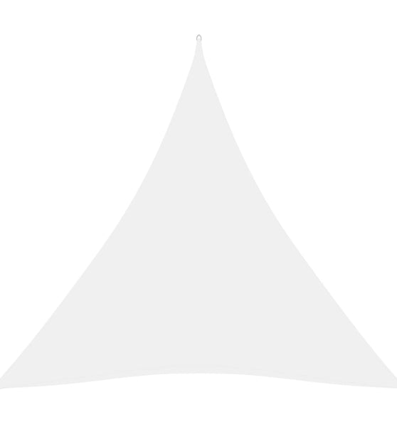 Sonnensegel Oxford-Gewebe Dreieckig 3,6x3,6x3,6 m Weiß