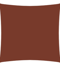 Sonnensegel Oxford-Gewebe Quadratisch 4,5x4,5 m Terracotta