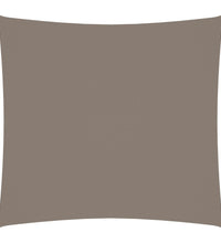 Sonnensegel Oxford-Gewebe Quadratisch 7x7 m Taupe