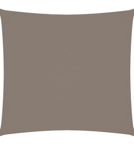 Sonnensegel Oxford-Gewebe Quadratisch 7x7 m Taupe