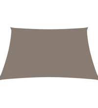 Sonnensegel Oxford-Gewebe Quadratisch 7x7 m Taupe