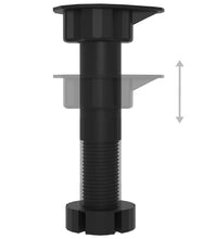 Spülenunterschrank Schwarz 80x46x81,5 cm Holzwerkstoff