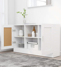 Sideboard Weiß 120x30,5x70 cm Holzwerkstoff