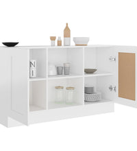 Sideboard Weiß 120x30,5x70 cm Holzwerkstoff