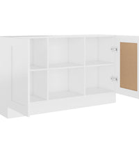 Sideboard Weiß 120x30,5x70 cm Holzwerkstoff