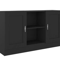 Sideboard Schwarz 120x30,5x70 cm Holzwerkstoff