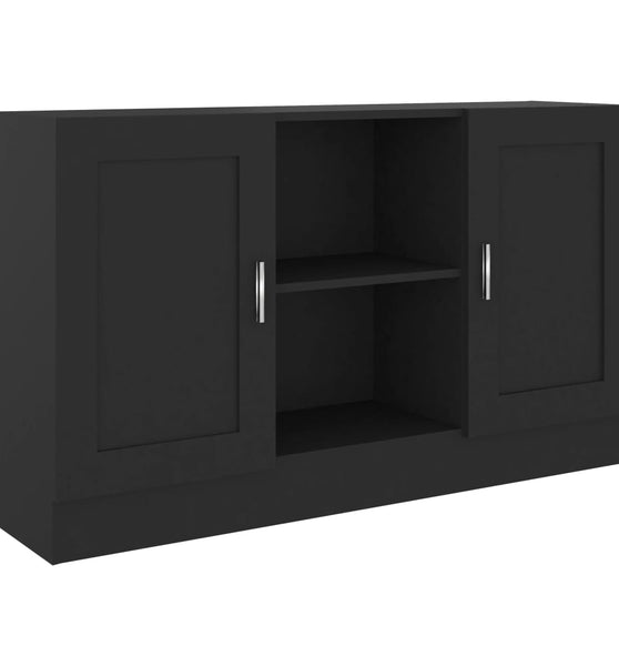 Sideboard Schwarz 120x30,5x70 cm Holzwerkstoff