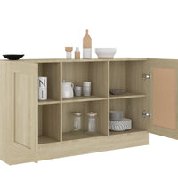 Sideboard Sonoma-Eiche 120x30,5x70 cm Holzwerkstoff