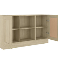 Sideboard Sonoma-Eiche 120x30,5x70 cm Holzwerkstoff