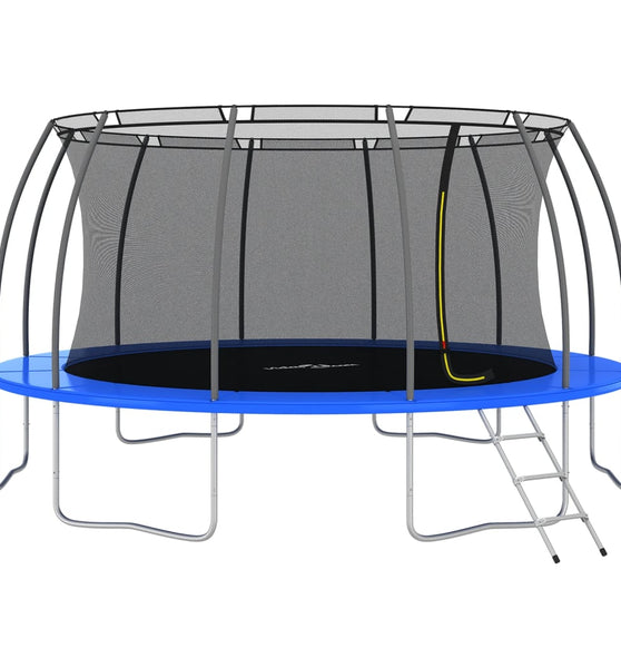 Trampolin-Set Rund 488x90 cm 150 kg