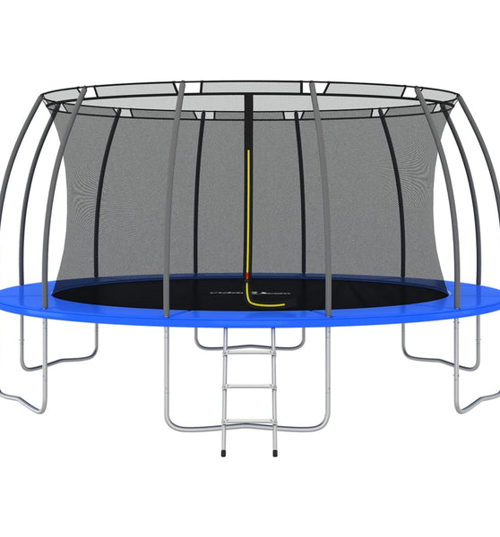 Trampolin-Set Rund 488x90 cm 150 kg