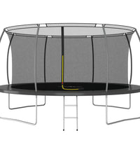 Trampolin-Set Rund 460×80 cm 150 kg