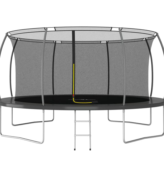 Trampolin-Set Rund 460×80 cm 150 kg