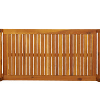 Couchtisch 100x50x50 cm Massivholz Akazie