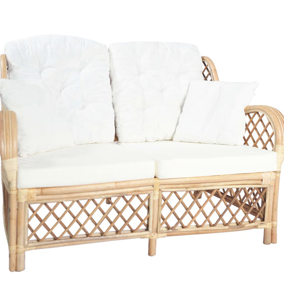2-Sitzer-Sofa Rattan