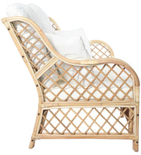 2-Sitzer-Sofa Rattan