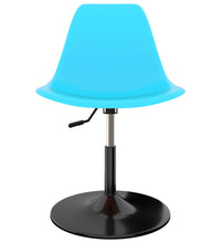 Drehbare Esszimmerstühle 2 Stk. Blau PP