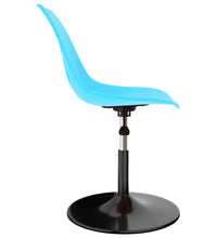 Drehbare Esszimmerstühle 2 Stk. Blau PP