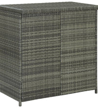3-tlg. Bar Set Poly Rattan Grau