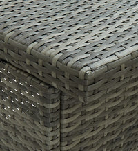 3-tlg. Bar Set Poly Rattan Grau