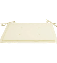 Gartenstuhl-Kissen 6 Stk. Creme 50x50x3 cm Oxford-Gewebe