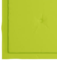 Gartenstuhl-Kissen 4 Stk. Hellgrün 50x50x3 cm Oxford-Gewebe