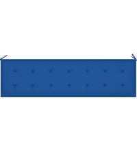 Gartenbank-Auflage Königsblau 180x50x3 cm Oxford-Gewebe