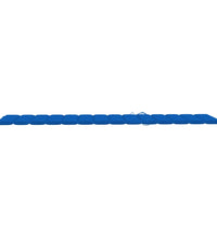 Sonnenliegen-Auflage Königsblau 200x70x3 cm Oxford-Gewebe
