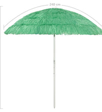 Sonnenschirm Hawaii Grün 240 cm