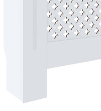 MDF Heizkörperverkleidung Weiß 205 cm