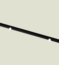 Sonnenschirm mit LEDs und Stahl-Mast Sandweiß 2x3 m