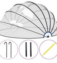 Pool-Kuppel 500x250 cm