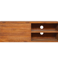 TV-Wandschrank 180x30x30 cm Teak Massivholz