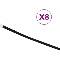Universal-Befestigungsbänder für Pool-Aufroller 8 Stk. 1,8 m