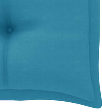 Gartenbank-Auflage Hellblau 100x50x7 cm Oxford-Gewebe
