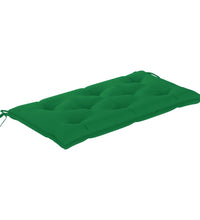 Gartenbank-Auflage Grün 100x50x7 cm Oxford-Gewebe