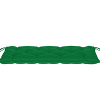 Gartenbank-Auflage Grün 120x50x7 cm Oxford-Gewebe