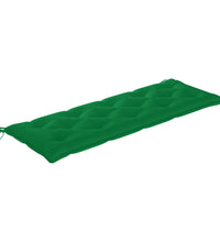 Gartenbank-Auflage Grün 150x50x7 cm Oxford-Gewebe