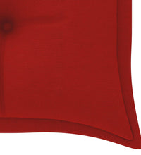 Gartenbank-Auflage Rot 150x50x7 cm Oxford-Gewebe