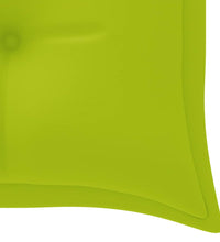 Gartenbank-Auflage Hellgrün 150x50x7 cm Oxford-Gewebe