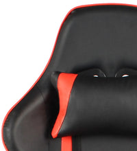 Gaming-Stuhl Drehbar Rot PVC