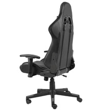 Gaming-Stuhl Drehbar Grau PVC