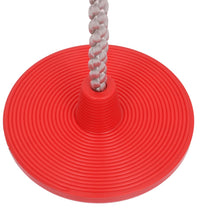 Kletterseil-Schaukel mit Plattformen und Scheibe 200 cm
