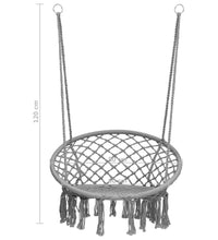Hängesessel 80 cm Grau