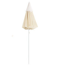 Sonnenschirm mit Stahlmast Sandfarbe 180 cm