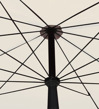 Sonnenschirm mit Mast 200x130 cm Sandfarbe