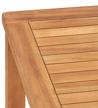 Garten-Esstisch 140x80x77 cm Massivholz Teak