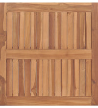 Garten-Esstisch 85x85x75 cm Teak Massivholz